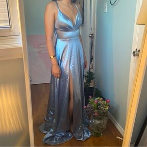 Gorgeous satin prom dress | Marla’s Fashions
